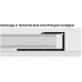 Гибкий стыковочный профиль PINTAACV - TERMINAL CURVE Progress Profiles 2.7м, Алюминий анодированный Серебро