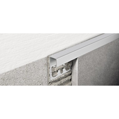 Профиль для плитки PJQSAA - PROJOLLY SQUARE Progress profiles, 2.7м, АЛЮМИНИЙ АНОДИРОВАННЫЙ СЕРЕБРО