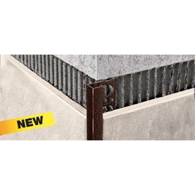 Профиль для плитки PJQSA-SL - PROJOLLY SQUARE Progress profiles, 2.7м, АЛЮМИНИЙ ОКРАШЕННЫЙ STONE LINE БЕЛЫЙ